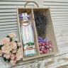 Подарочный набор с ароматной Крымской лавандой и конфетами Линдор