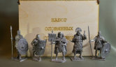 Набор оловянные солдатики «Римляне №5» в фанерной коробке