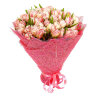 Букет из 51 розового тюльпана